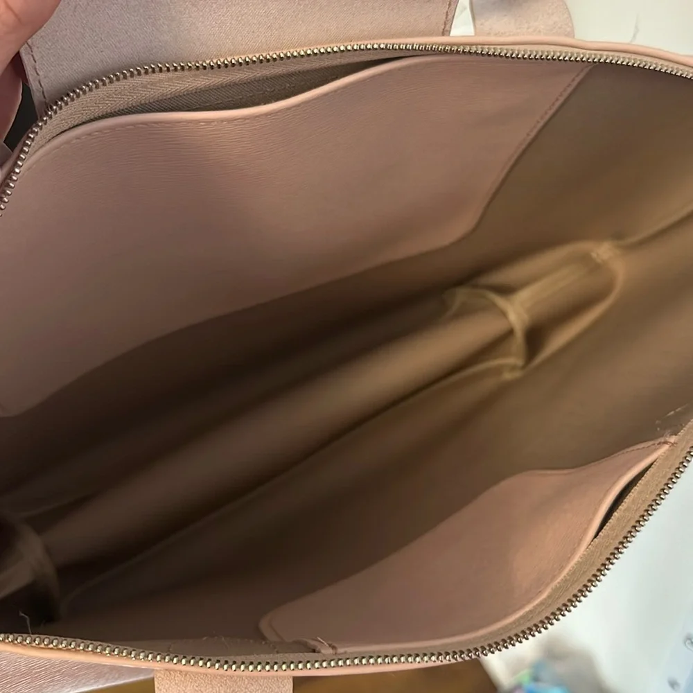 NWT Longchamp The City Tote Bag, Blush Pink - Picture 7 of 14